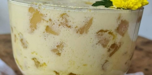 Gelado de abacaxi