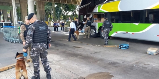 Gestante que saiu de Santa Helena é presa em Curitiba com 19 kg de droga