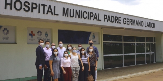 Gestores de Missal buscam garantir o atendimento da população no Hospital Municipal de Foz do Iguaçu