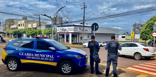 GM cumpre mandado de prisão na área central de São Miguel do Iguaçu