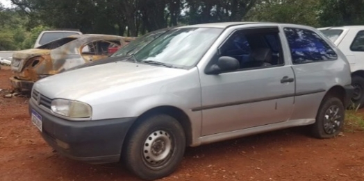 Gol furtado em Entre Rios do Oeste é recuperado pela Polícia Militar