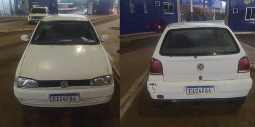 Gol furtado em Medianeira é recuperado pela Polícia Federal indo para o Paraguai