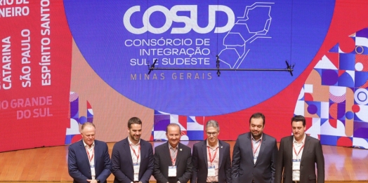 Governador assina protocolo que formaliza Cosud e reforça que união Sul-Sudeste ajuda o País