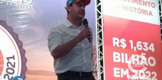 Governador do Paraná anuncia investimentos e destaca nova Ferroeste em evento realizado em Medianeira