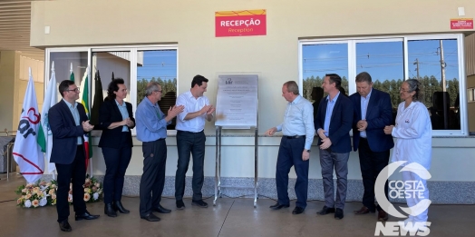 Governador visita UIA da Lar em Matelândia e conhece sistema de reuso de água