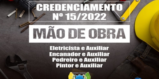Governo de São Miguel do Iguaçu está com credenciamento aberto para contratação de mão de obra