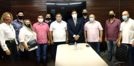 Governo Municipal de São Miguel se reúne com o secretário estadual de Infraestrutura e Logística