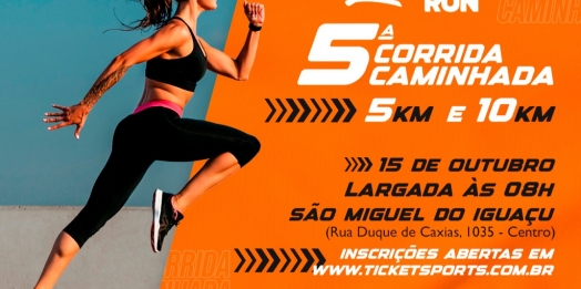 Governo Municipal e Academia Life Fitness realizam a 5ª Corrida/Caminhada Life Run