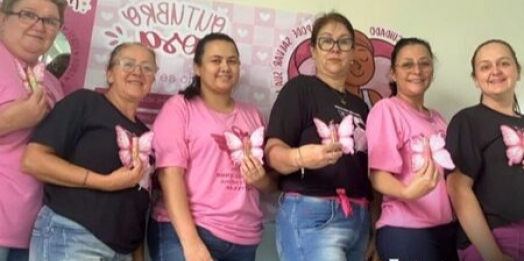 Governo Municipal mobiliza ação do Outubro Rosa em Serranópolis do Iguaçu