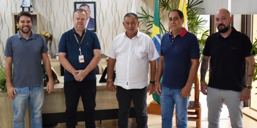 Governo Municipal de São Miguel do Iguaçu recebe representante da Copel para discutir as constantes quedas de energia