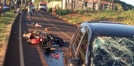 Grave acidente de trânsito deixa uma pessoa morta em Itaipulândia