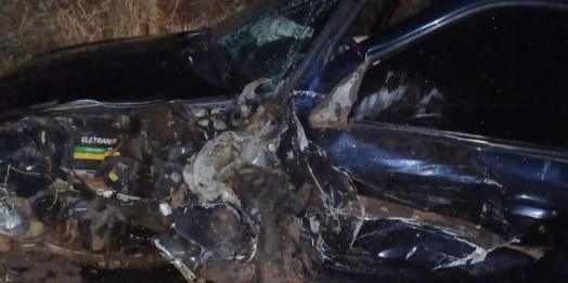 Grave acidente deixa duas pessoas feridas na PR 317 em Santa Helena