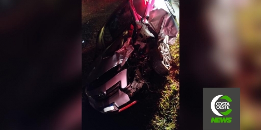 Grave acidente deixa motociclista morto em Medianeira