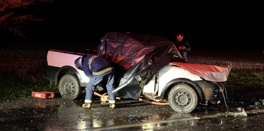 Grave acidente deixa um morto e três feridos na PR 488 em Santa Helena