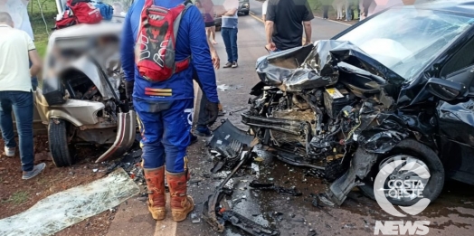 Uma pessoa morre e duas ficam feridas em acidente na PR-495, entre Missal e Santa Helena