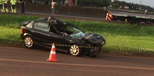 Grave acidente na BR 277 deixa uma vítima fatal em Medianeira