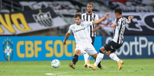 Grêmio tem confronto direto com Atlético-MG nesta quarta-feira (20)