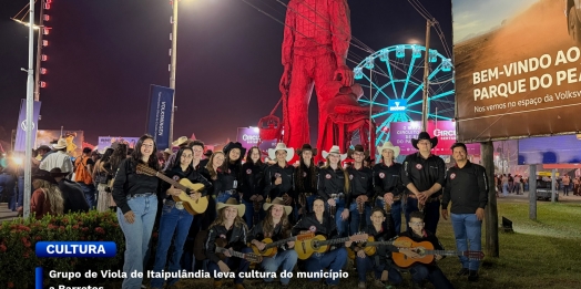 Grupo de Viola de Itaipulândia leva cultura do município a Barretos