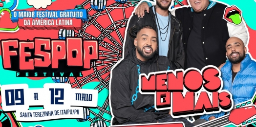 Grupo Menos é mais está confirmado na FEPOP 2024