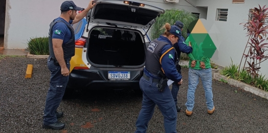 Guarda Municipal de são Miguel do Iguaçu cumpre mandado de Prisão