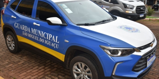 Guarda Municipal de São Miguel do Iguaçu recebe nova viatura
