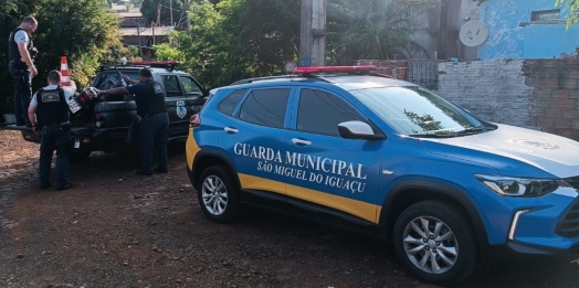 Guarda Municipal de são Miguel do Iguaçu recupera motocicleta roubada no Paraguai