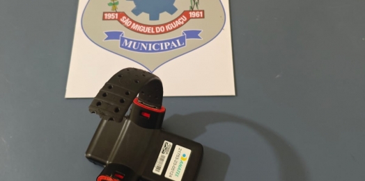 Guarda Municipal localiza tornozeleira eletrônica rompida em terreno baldio em São Miguel do Iguaçu