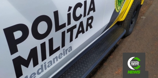 Homem com mandado de prisão é capturado pela PM de Medianeira