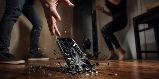 Homem é detido após ameaçar a mãe e quebrar celular em Santa Rosa do Ocoí