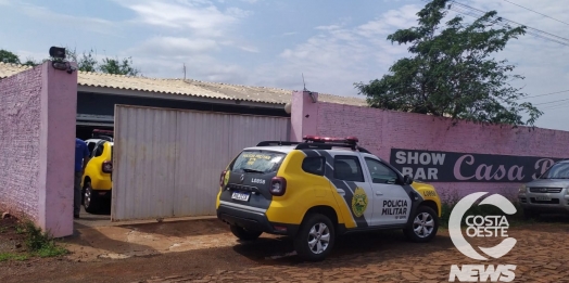 Homem é morto com pelo menos 15 tiros em boate de Santa Helena