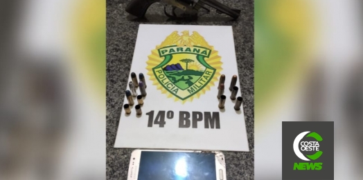 Homem é preso após efetuar disparos de arma de fogo em São Miguel do Iguaçu