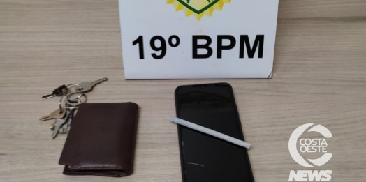 Homem é preso com maconha e certa quantia em dinheiro no Balneário de Santa Helena