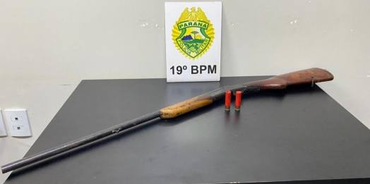 Homem é preso em posse de arma de fogo em Diamante do Oeste
