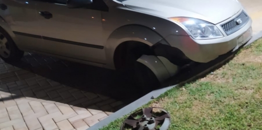 Homem é preso por embriaguez ao volante após acidente em Santa Helena