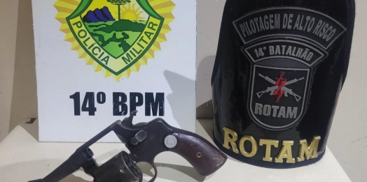 Homem é preso por violência doméstica e posse irregular de arma de fogo em Medianeira