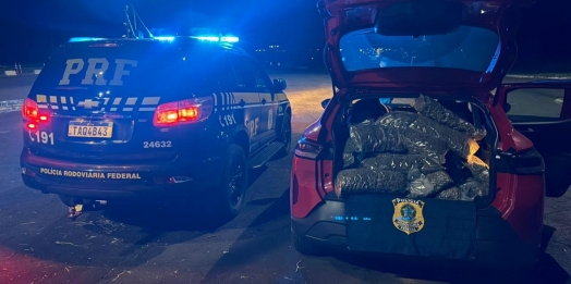 Homem é preso transportando quase 100 kg de droga na BR-277 em Medianeira