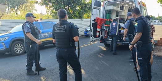 Homem em surto psicótico é contido pela Guarda Municipal em São Miguel do Iguaçu