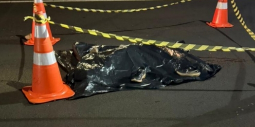 Homem morre atropelado na BR-277 em Medianeira