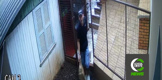 Homem pratica furto duas vezes no mesmo dia em residência de Santa Helena