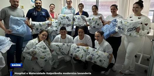 Hospital e Maternidade Itaipulândia moderniza lavanderia hospitalar e eleva padrão de qualidade e segurança