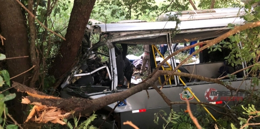 Identificadas 6 vítimas fatais do acidente entre Pato Bragado e Marechal com micro-ônibus da saúde