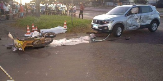 Identificado homem que morreu em acidente envolvendo carro e moto em Santa Terezinha de Itaipu