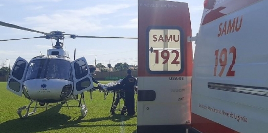 Idoso vítima de AVC é transferido de Santa Helena para Toledo