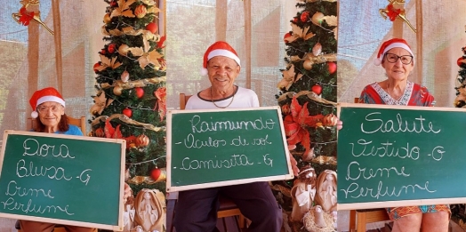 “Adote um idoso neste Natal”: veja os pedidos dos vovôs e vovós do Lar dos Idosos de São Miguel do Iguaçu