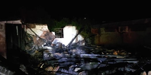 Incêndio em residência deixa uma vítima fatal em Itaipulândia