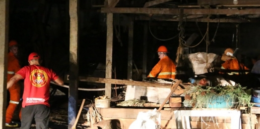 Incêndio na zona rural de Itaipulândia é combatido pela defesa civil do município