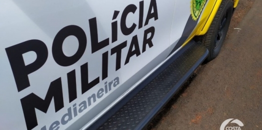 Indivíduo é preso pela PM por violência doméstica em Medianeira