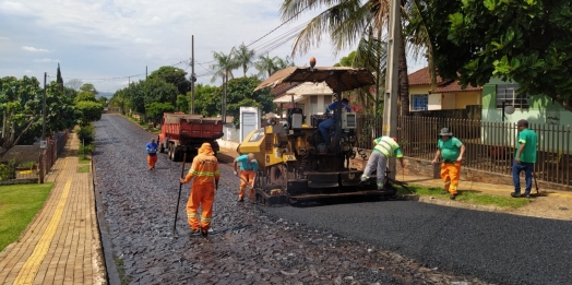 Iniciadas as obras de pavimentação nas ruas do Bairro Renascer em Missal