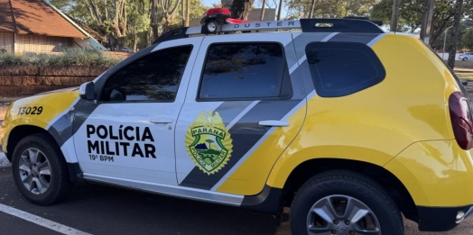 Inquilino resiste em deixar imóvel e PM encontra mandado de prisão em seu desfavor em Santa Helena