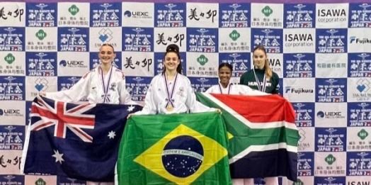 Isabel Cardoso brilha no Japão e conquista o ouro no Mundial de Karatê-Do